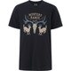 Whitetail Ranch Tee - Black (Front) (Show Larger View)